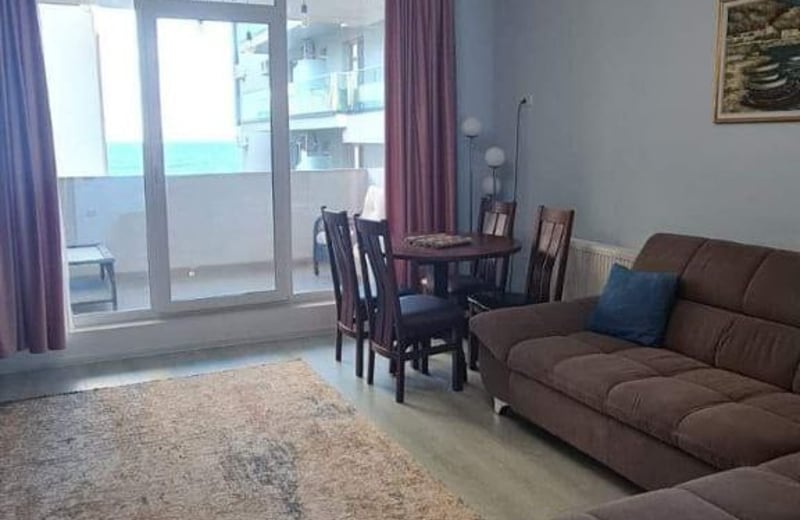 Аренда комфортной 2-комнатной квартиры 55 м² с отдельной кухней и видом на море в районе Mamaia, Констанца, Румыния